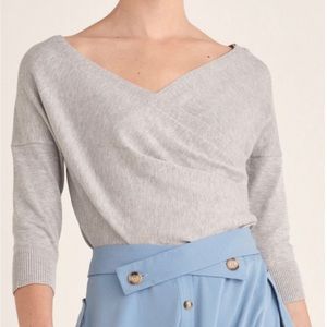 3/4 wrap top- paisie